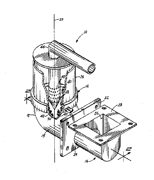 pellet burn pot